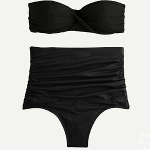 J. Crew Bikini Set, 34B top L bottoms